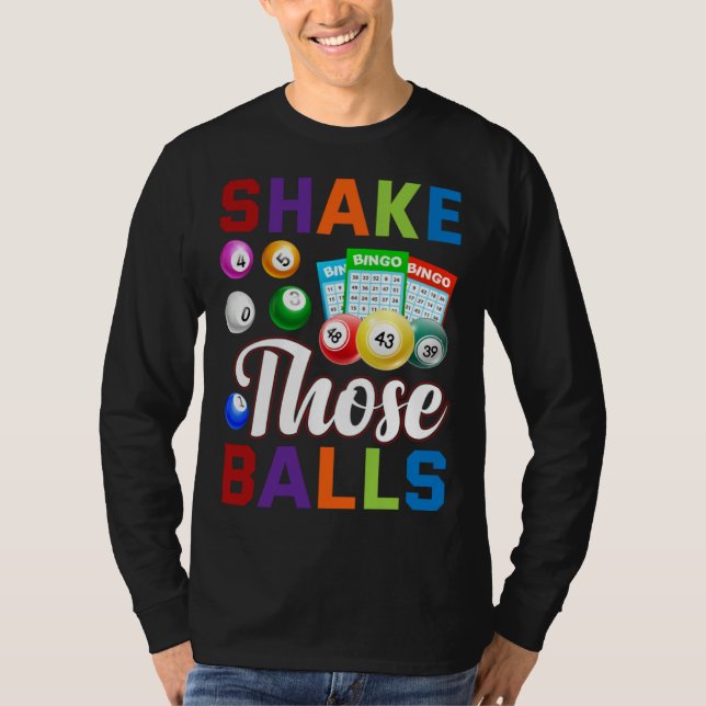 Camiseta Bingo Player Bingo  Shake those balls (Anverso)