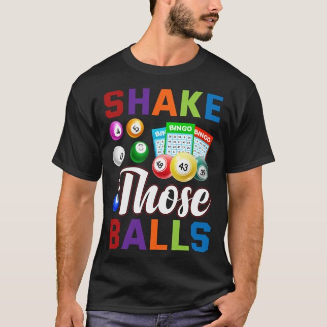 Camiseta Bingo Player Bingo  Shake those balls (Anverso)
