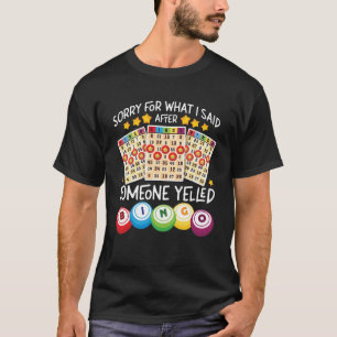 Camiseta Bingo Player Lamento Lo Que Dije Después De Alguie