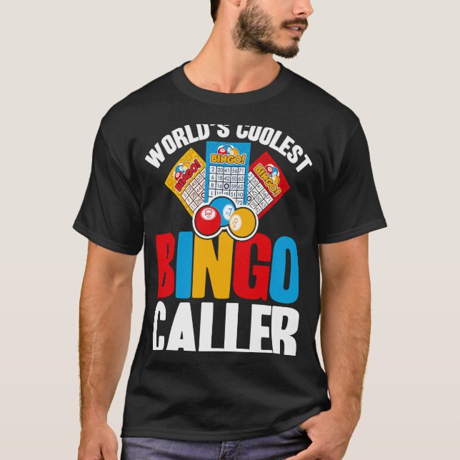 Camiseta Bingo Player World's Coolest Bingo Caller (Anverso)