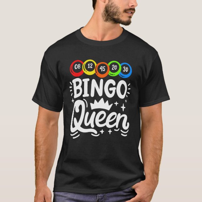Camiseta Bingo Queen (Anverso)