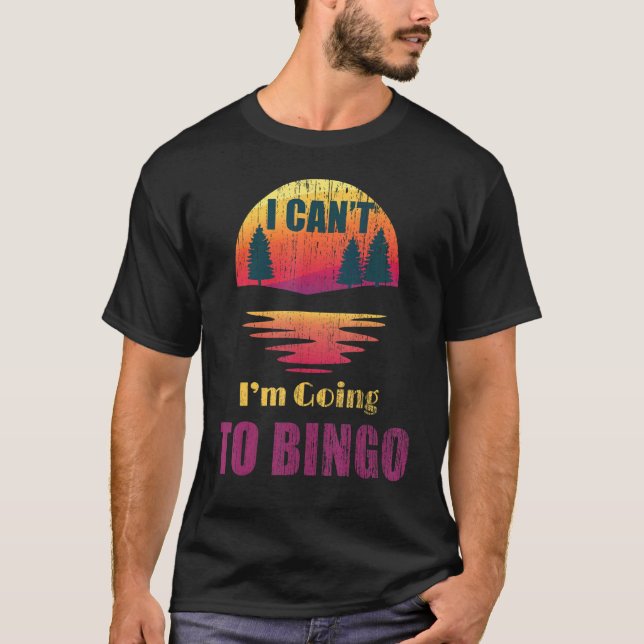 Camiseta Bingo retro vintage (Anverso)