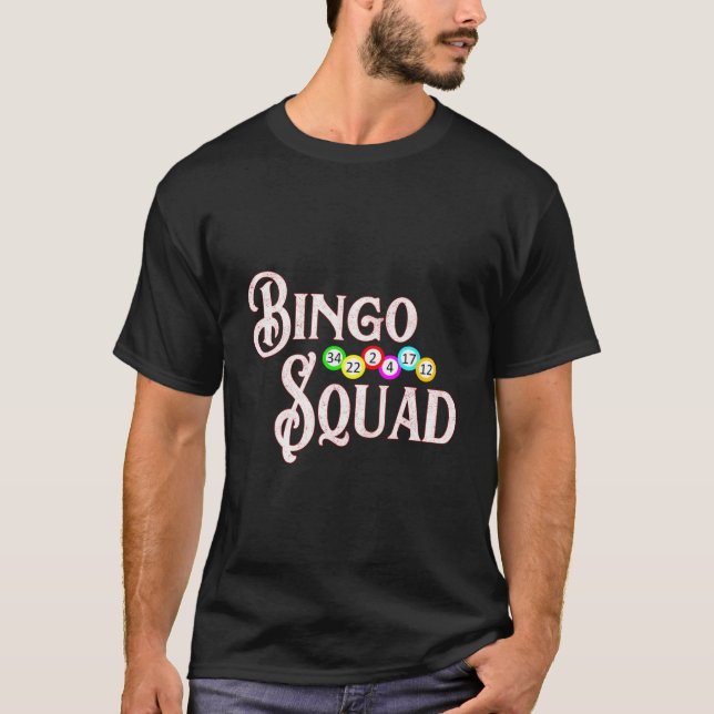 Camiseta Bingo Squad Bingo (Anverso)