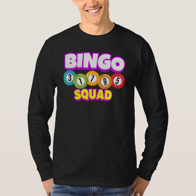 Camiseta Bingo Squad Team Player Lucky Bingo Lucky Women M (Anverso)