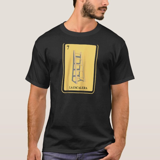 Camiseta Bingo tradicional de ladera de la lotería La Escal (Anverso)