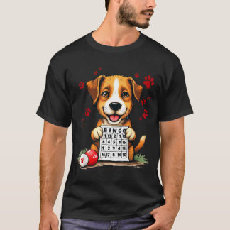 Camiseta Bingo y perro divertido Bingo Amor Bingo y regalo