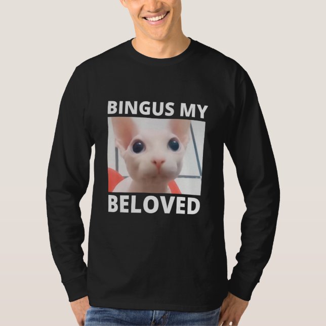 Camiseta Bingus Está Llamando A Mi Querida Esfinge Sin Cabe (Anverso)