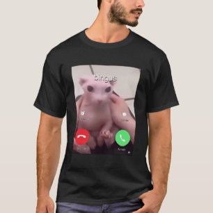 Camiseta Bingus está llamando a mi querido gato Sphinx sin 