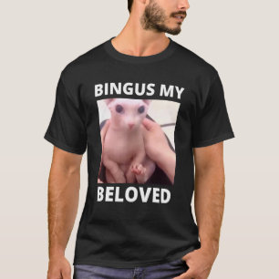 Camiseta Bingus Está Llamando a Mi Querido Gato Sphynx Sin
