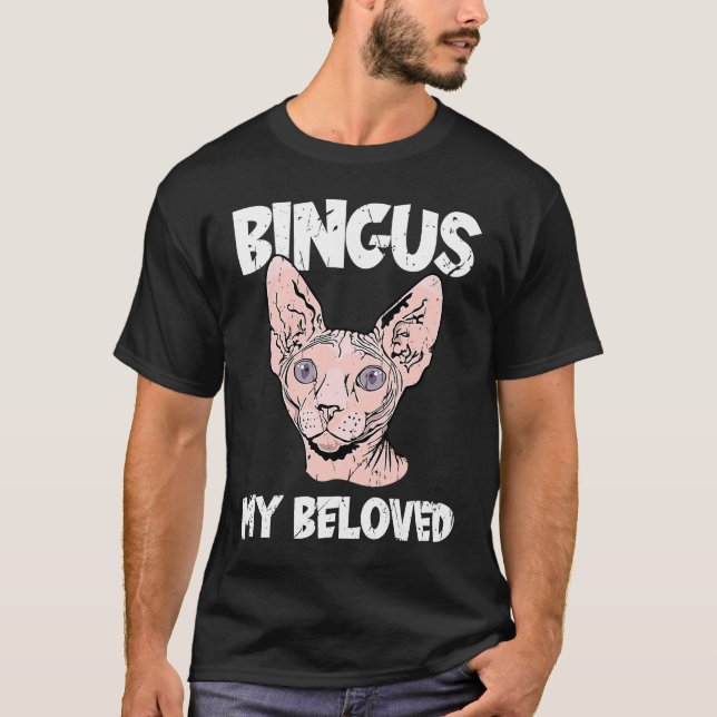 Camiseta Bingus My Dear Sphinx Cat Adorable Sp (Anverso)
