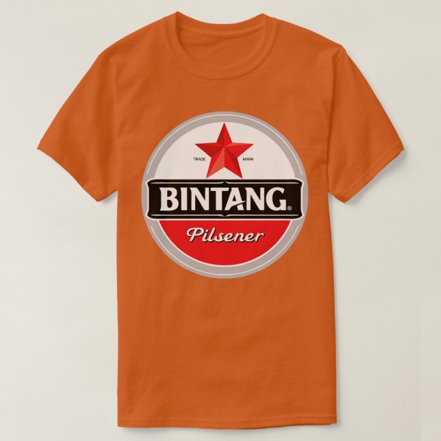 Camiseta Bintang Beer Merchandise (Diseño del anverso)