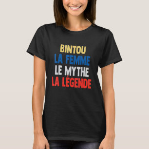 Camiseta Bintou La Femme El mito la leyenda de Bintou