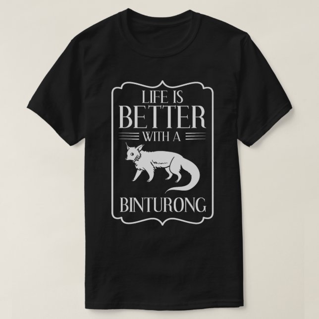Camiseta Binturong Bearcat Cute Animal (Diseño del anverso)