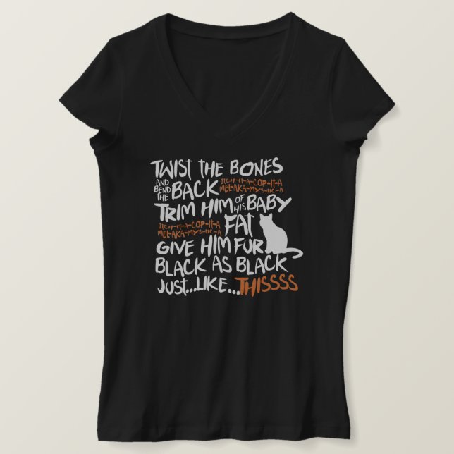 Camiseta Binx Spell (Anverso del diseño)