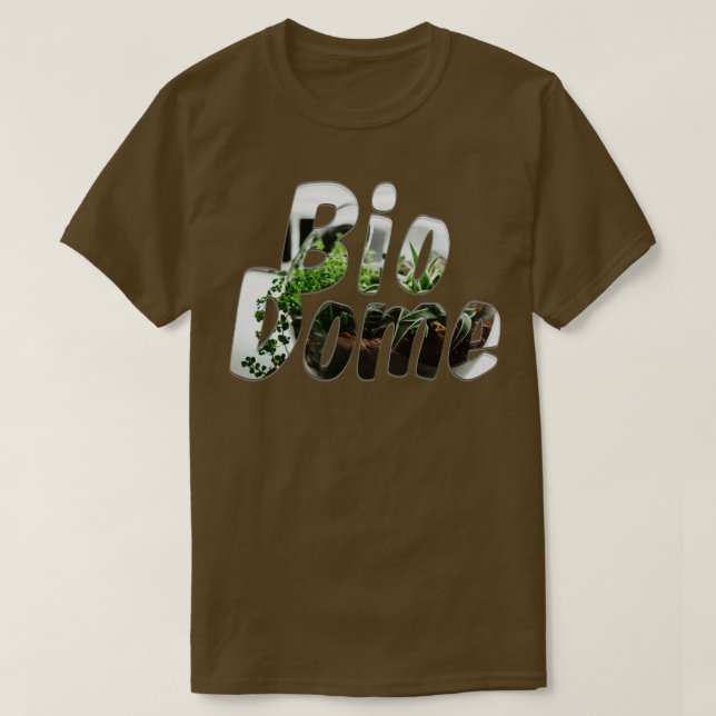 Camiseta Bio Dome (Diseño del anverso)