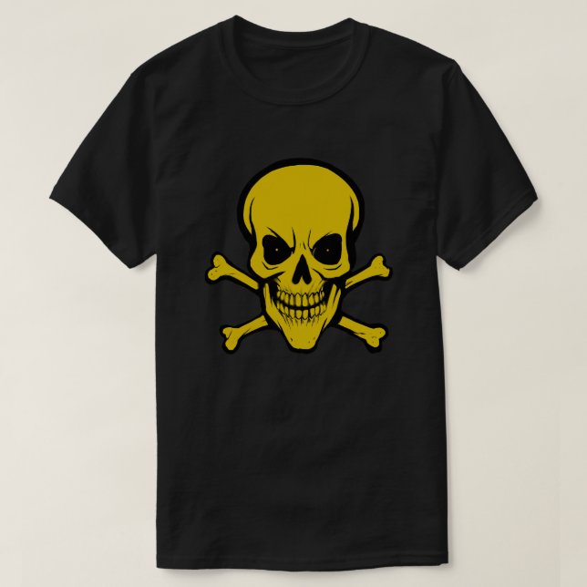 Camiseta Bio Hazard Grinning Skull T-Shirt (Diseño del anverso)