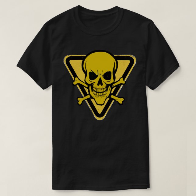 Camiseta Bio Hazard Grinning Skull T-Shirt V2 (Diseño del anverso)