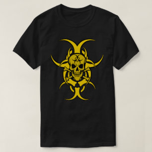 Camiseta Bio Hazard Grinning Skull T-Shirt v3