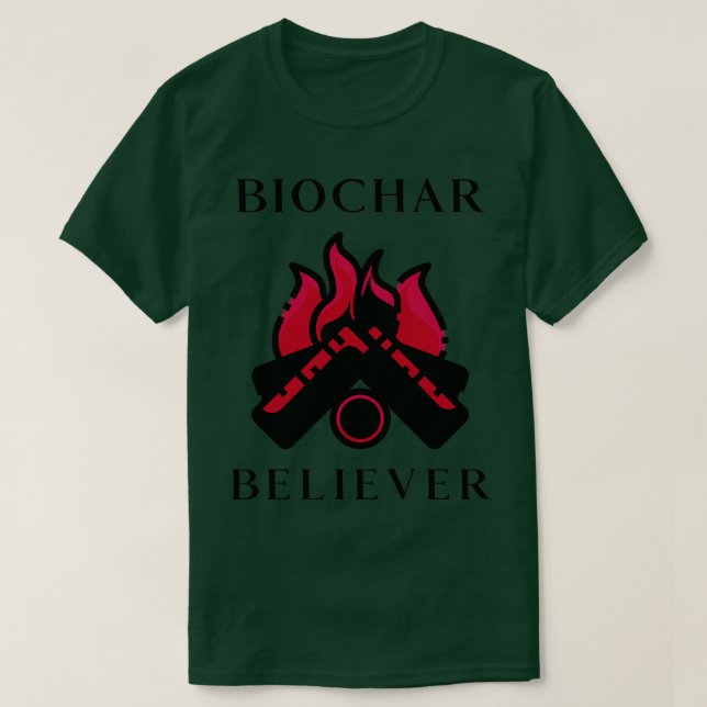 CAMISETA BIOCHAR BELIEVER (Diseño del anverso)