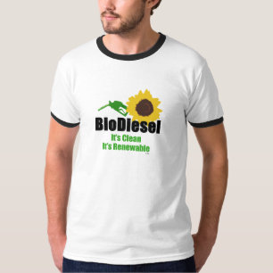 Camiseta Biodiesel una energía alternativa renovable limpia