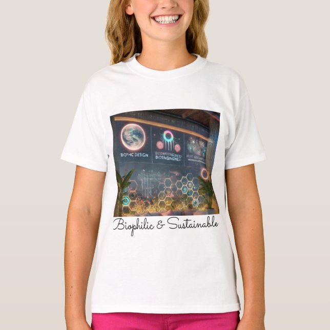 Camiseta Biofílico y Sostenible (Anverso)