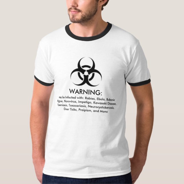 Camiseta Biohazard (Anverso)