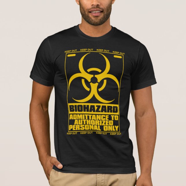 CAMISETA BIOHAZARD (Anverso)