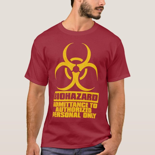 CAMISETA BIOHAZARD (Anverso)