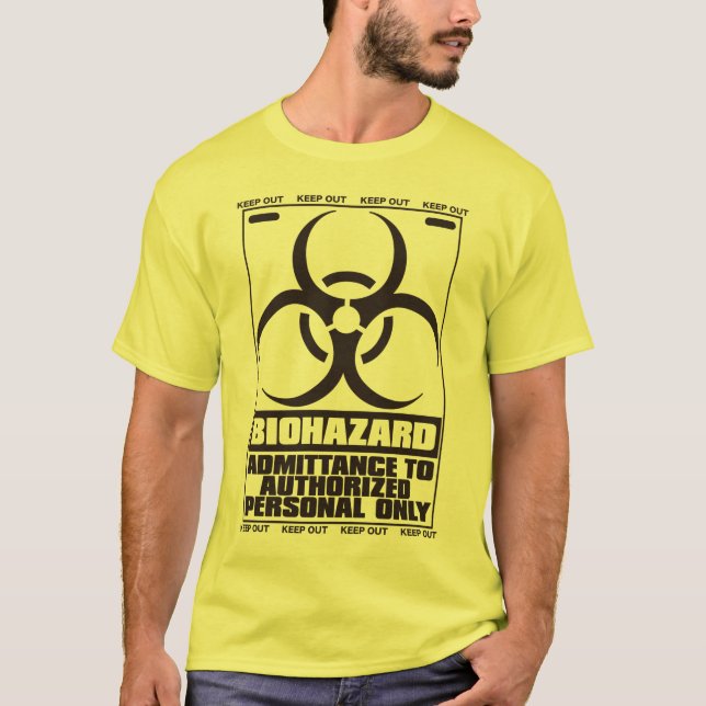 CAMISETA BIOHAZARD (Anverso)