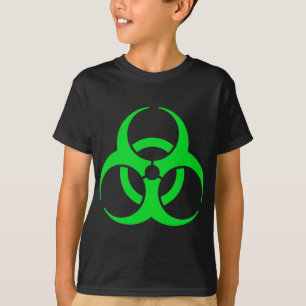 Camiseta Biohazard verde
