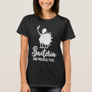 Camiseta Biología Bacteria Profesora de Ciencias Estudiante