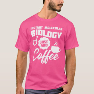 Camiseta Biología Biólogo Café Biólogo Molecular chico