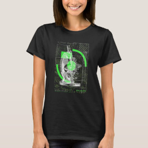 Camiseta Biología Biólogo Microbiólogos Microscopio