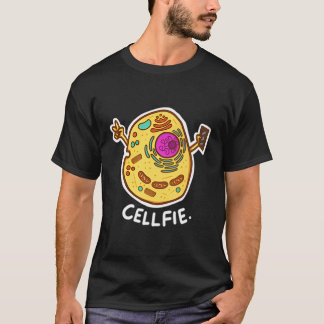 Camiseta Biología científica de Cell-Fie (Anverso)