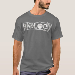 Camiseta Biología científica retro