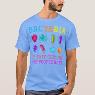 Camiseta Biología de bacterias biólogas