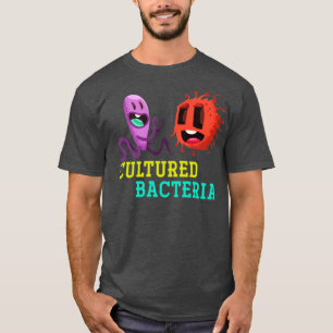 Camiseta Biología de bacterias cultivadas