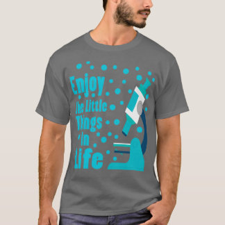 Camiseta biología de células microscópicas