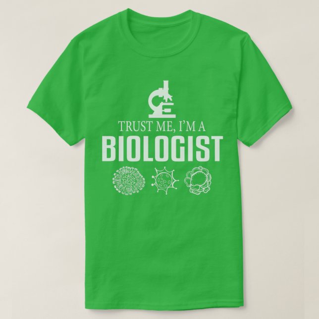 Camiseta biología de células moleculares (Diseño del anverso)