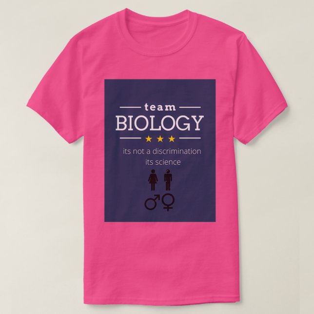 Camiseta biología de equipo (Diseño del anverso)