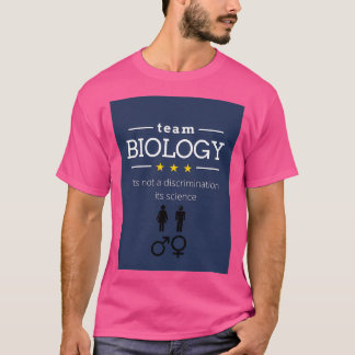 Camiseta biología de equipo