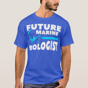 Camiseta Biología de la ciencia de la biología marina en el
