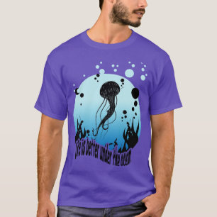 Camiseta Biología de la Vida Marina en el Océano Submarinis