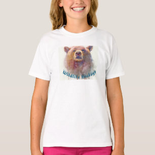 Camiseta "Biología de la vida silvestre"