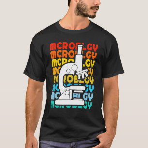 Camiseta Biología de Vintage Biología Bióloga Microbiología