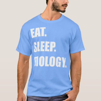 Camiseta Biología del sueño de comer