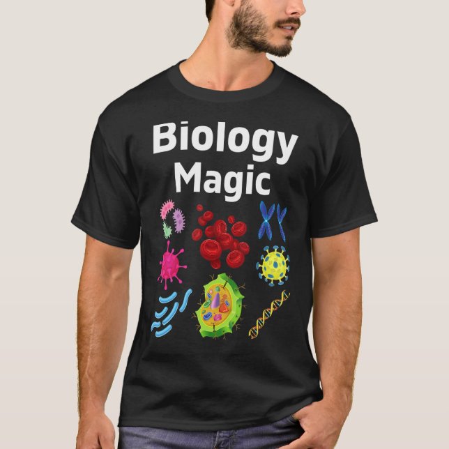 Camiseta Biología Magia Biología Clase de estudio Biología  (Anverso)