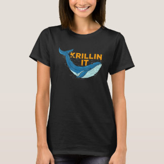 Camiseta Biología marina de los animales oceánicos Humpback