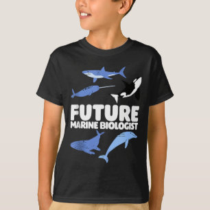 Camiseta biología marina niños futuro biólogo marino océano