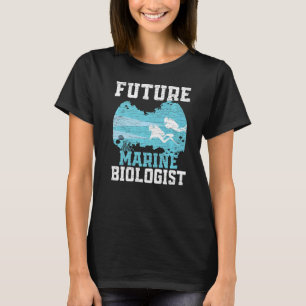 Camiseta Biología marina Oceanografía Futuro Biología marin